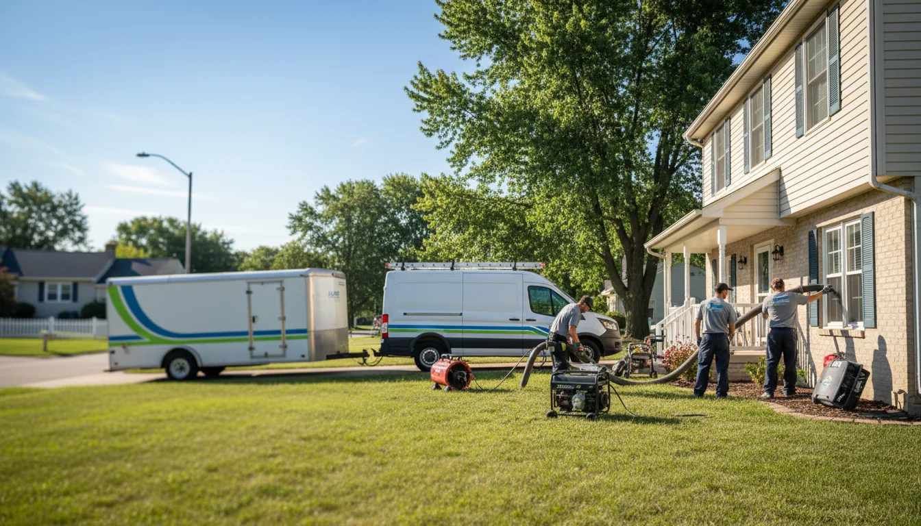 Flooded Basement Restoration And Cleanup With Repair in Boscobel, WI near me